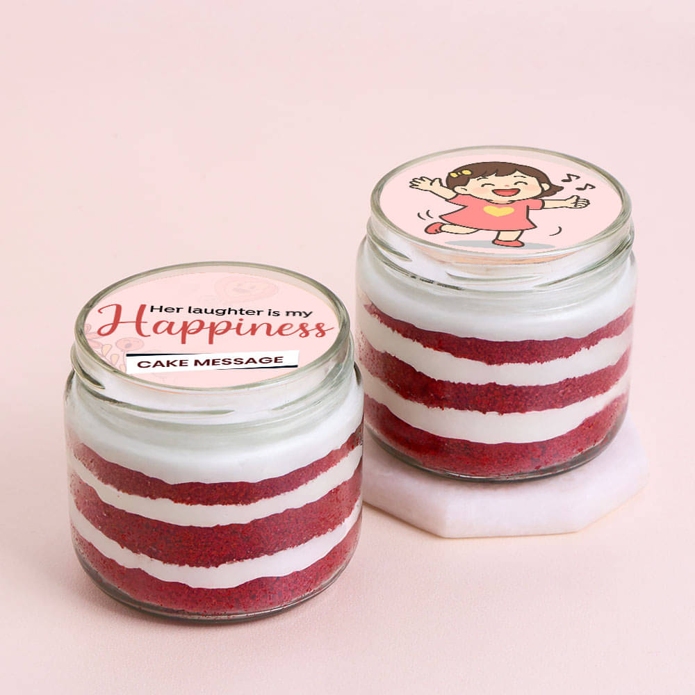 Red Velvet Jars For Her